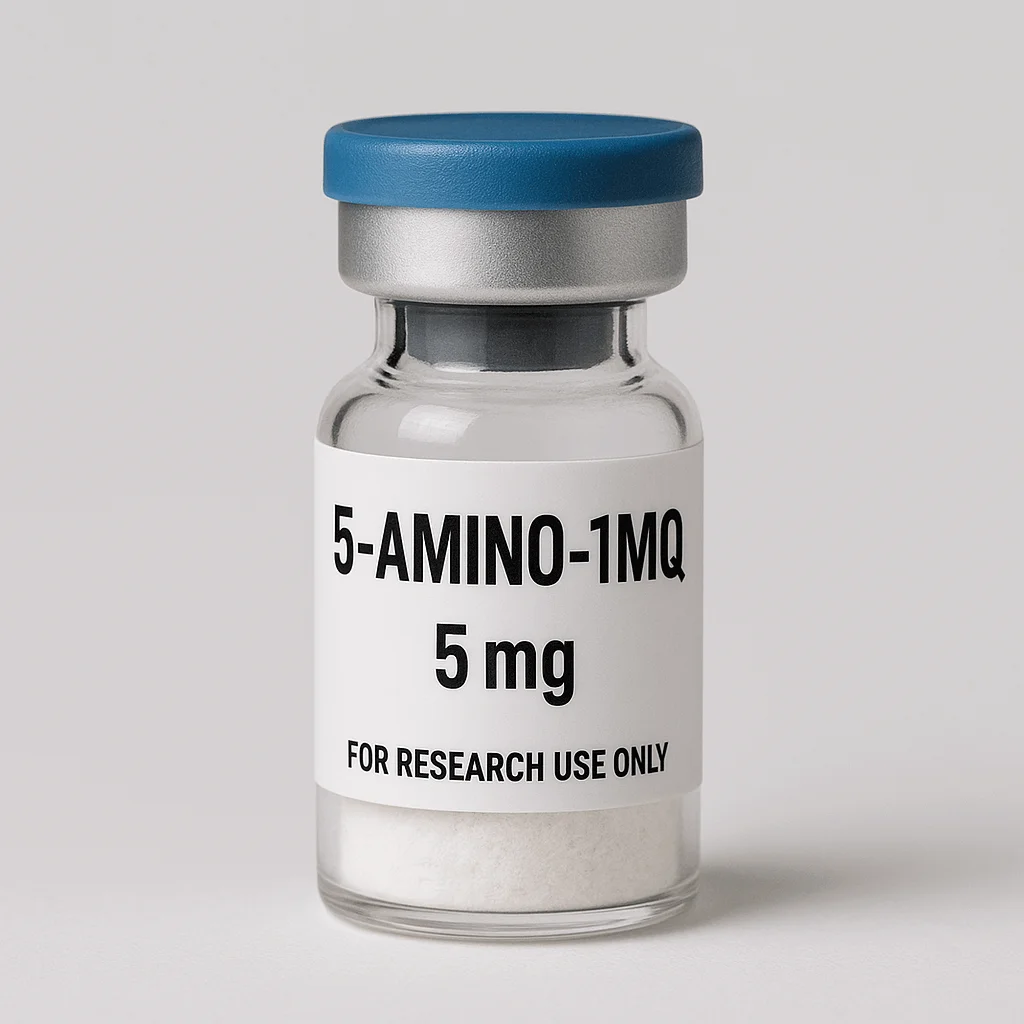 5-Amino-1MQ research peptide vial