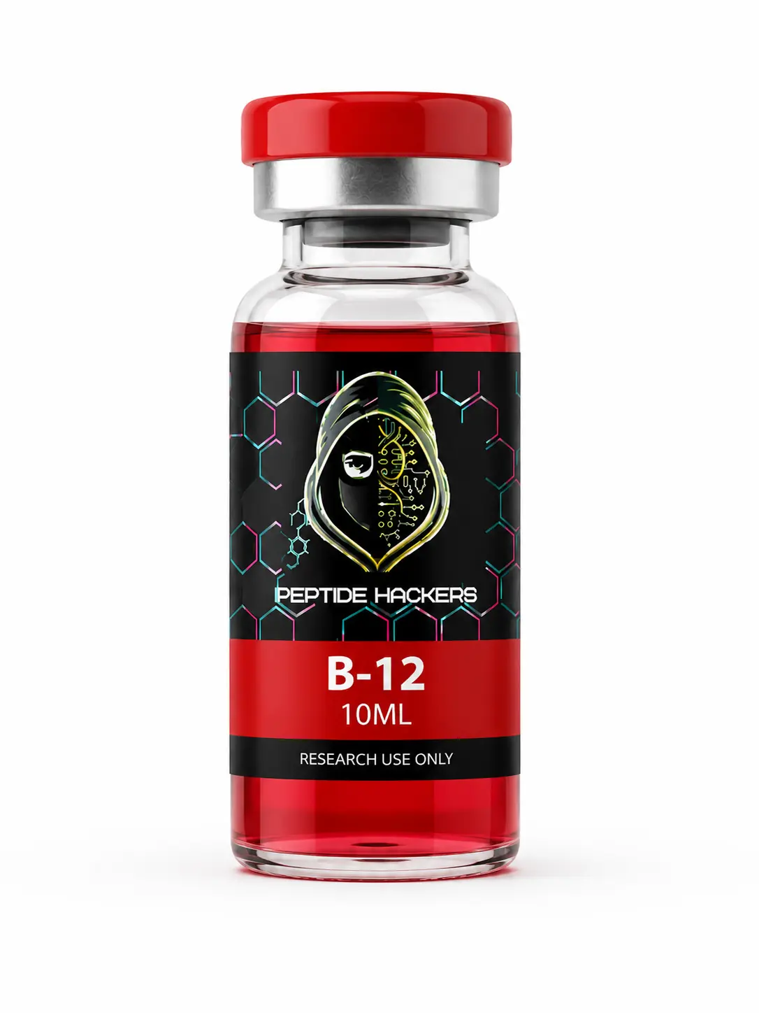 MIC B-12 research peptide vial