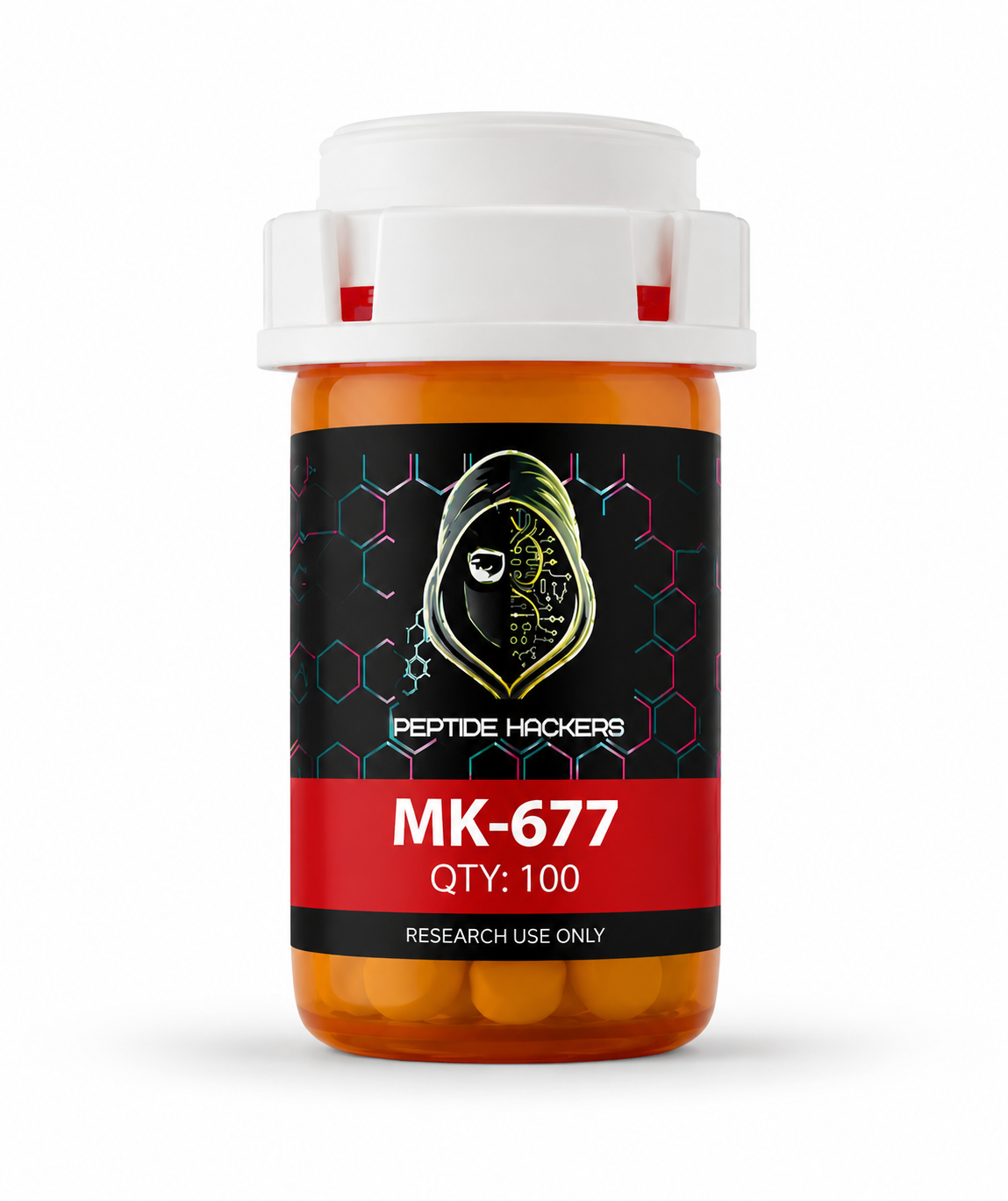 MK-677 research peptide vial