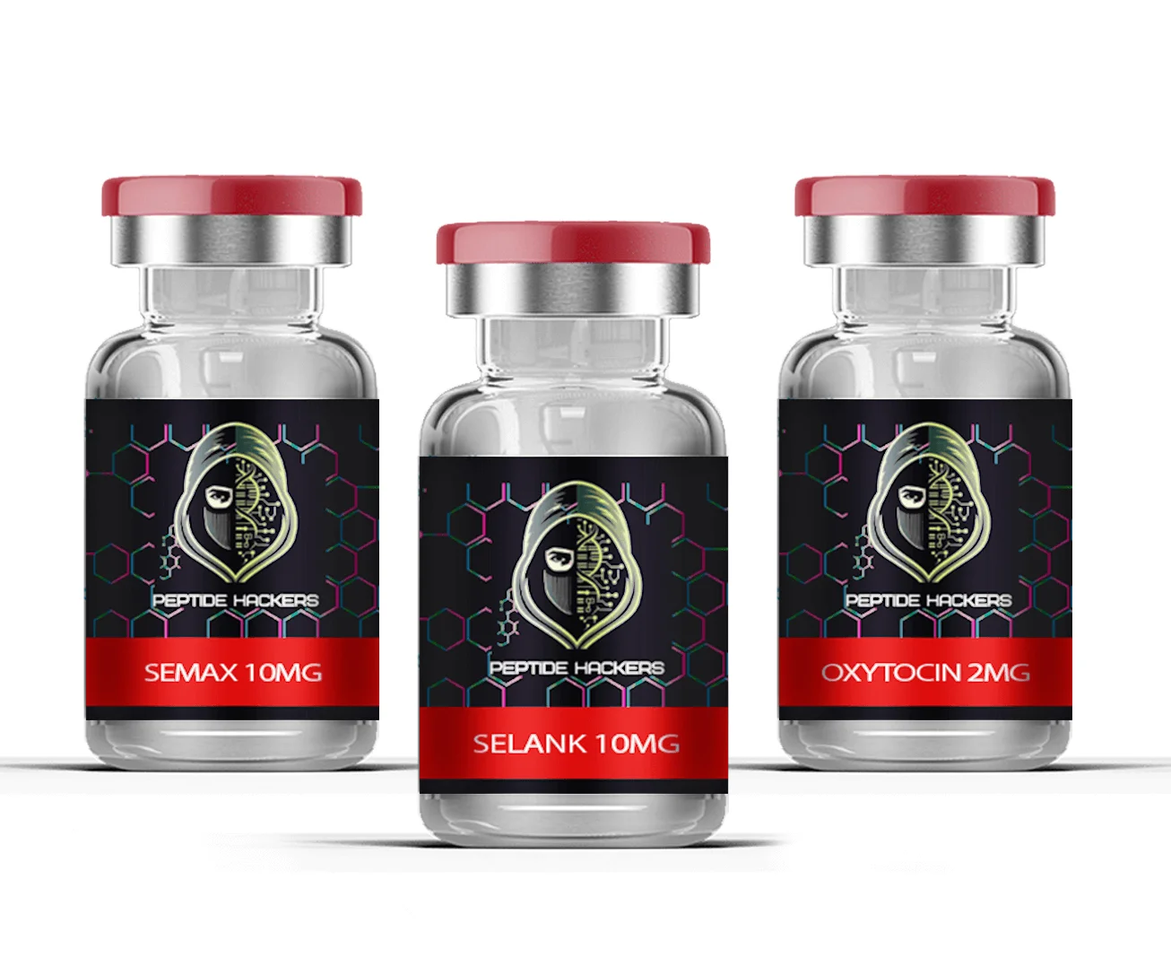 Oxytocin research peptide vial