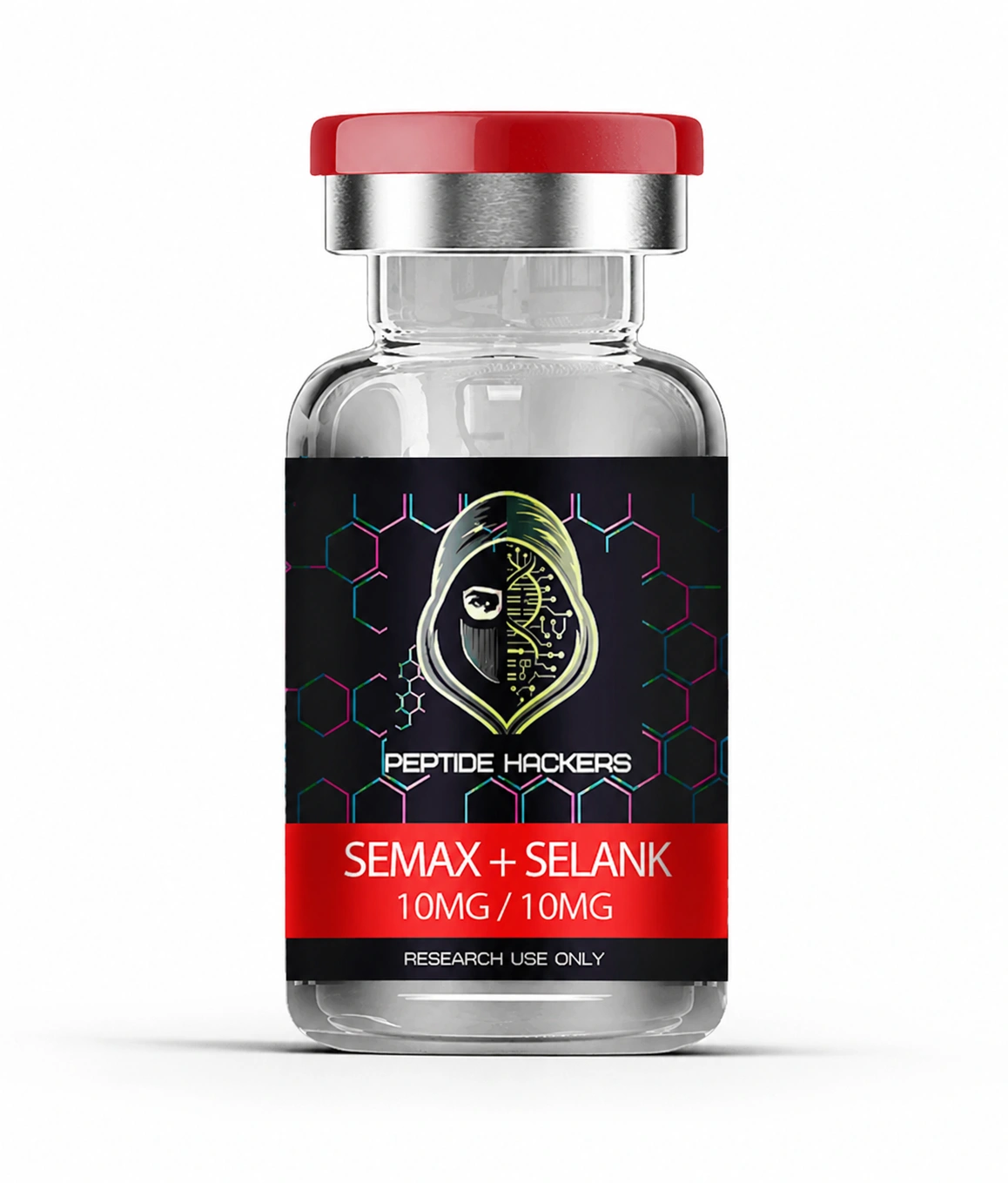 Semax + Selank Blend research peptide vial
